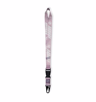 Badboy Logo SafeBreak Detachable Lanyard -pink